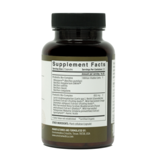 EnviroMedica - Terraflora Broad Spectrum Synbiotic - Supplement Facts