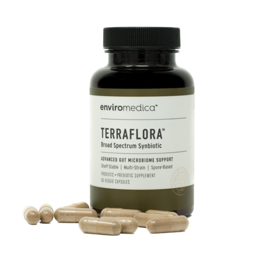 EnviroMedica - Terraflora Broad Spectrum Synbiotic - 60 Veggie Capsules