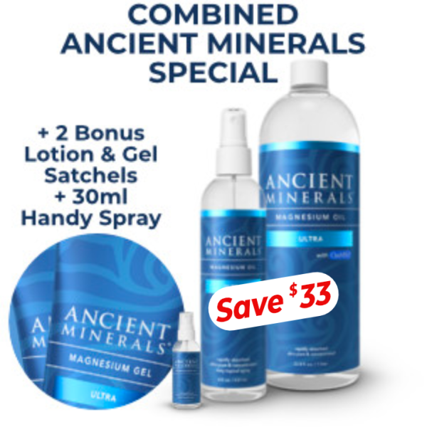 Ancient Minerals Magnesium + UltraMSM Special