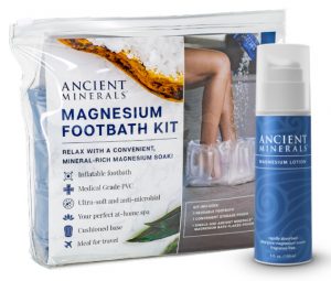 Ancient Minerals Footbath Kit with Lotion