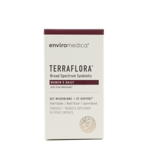 Enviromedica Terraflora Broad Spectrum Synbiotic - Women's Daily - Gut Microbiome + UT Support