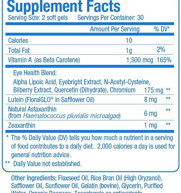 eyeastin_supplementfacts